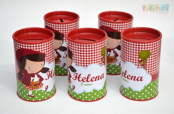 Cofrinho Chapeuzinho Vermelho