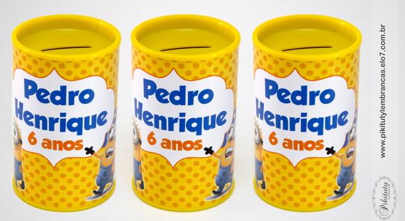 Cofrinho Minions