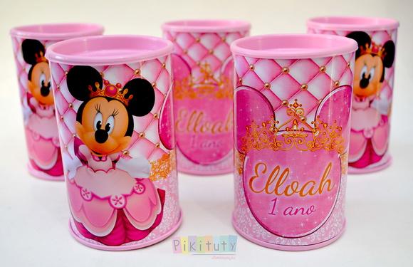 Cofrinho Minnie Princesa