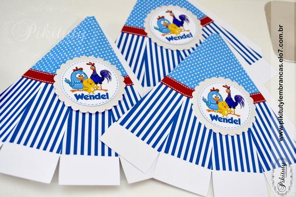 Cone Pirâmide c/ Aplique 3D