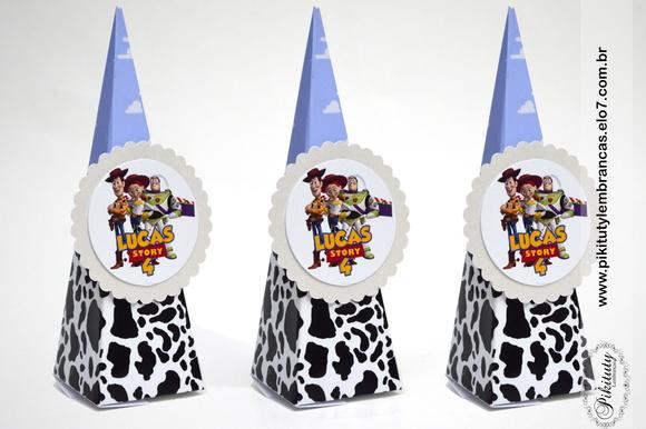 Cone Pirâmide c/ Aplique 3D Toy Story