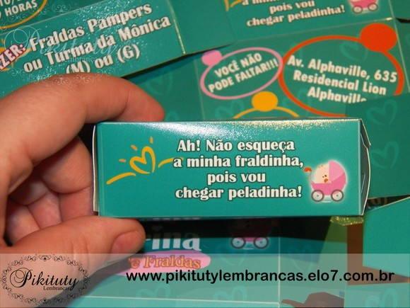 Convite Chá De Fraldas Pampers