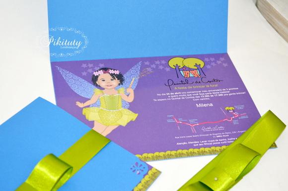 Convite Infantil Luxo
