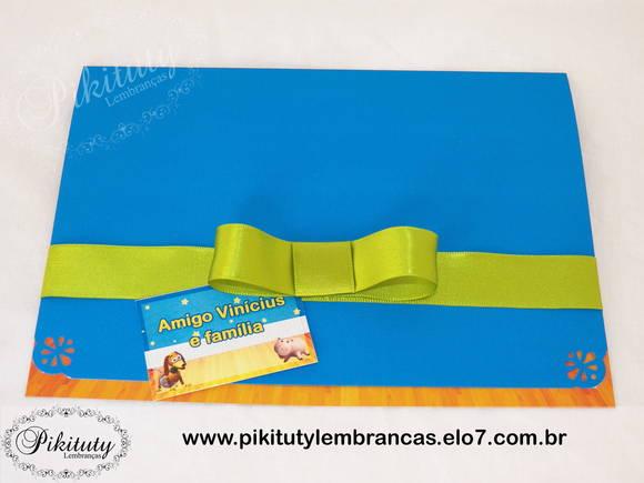 Convite Infantil Luxo