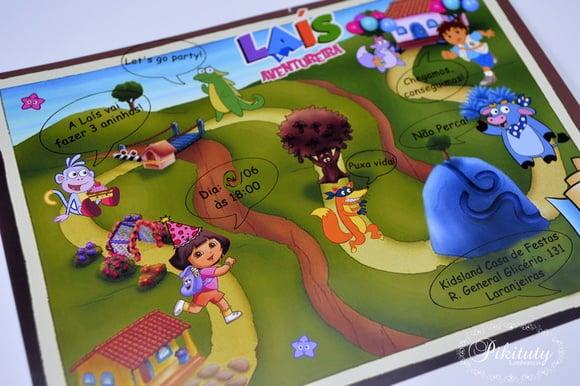 Convite MAPA Dora a Aventureira