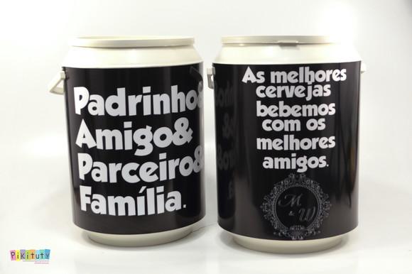 Coolers 12 Latas - Padrinhos de Casamento