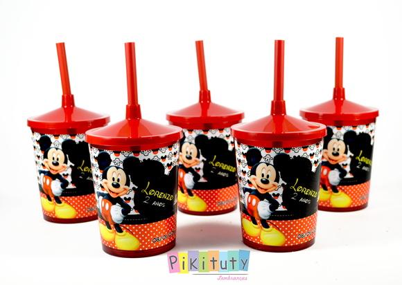 Copo c/ canudo - Mickey