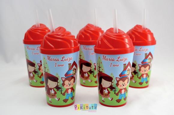 Copo Chantilly 350ml - Chapeuzinho Vermelho