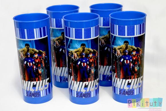 Copo Long Drink - Vingadores