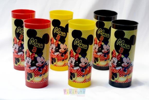 Copo Long Drink Minnie e Mickey