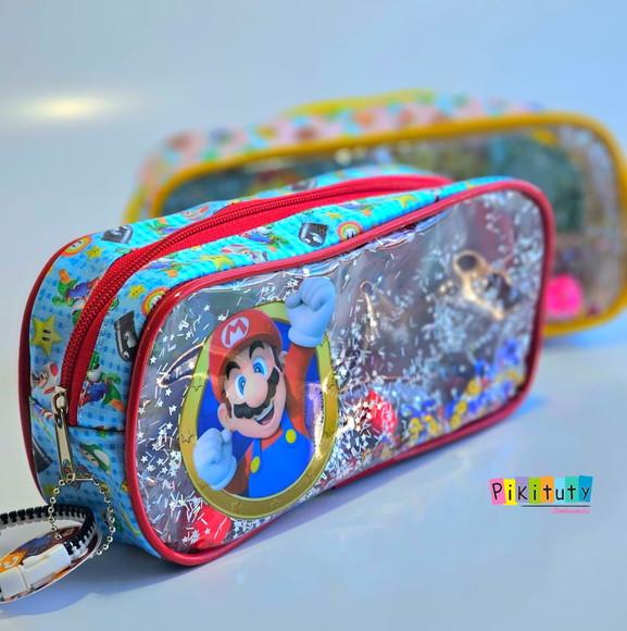 Estojo Aquário Luxo - Super Mario