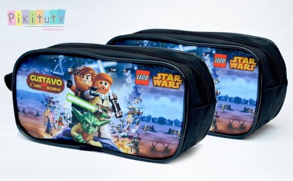 Estojo Escolar - Lego Star Wars