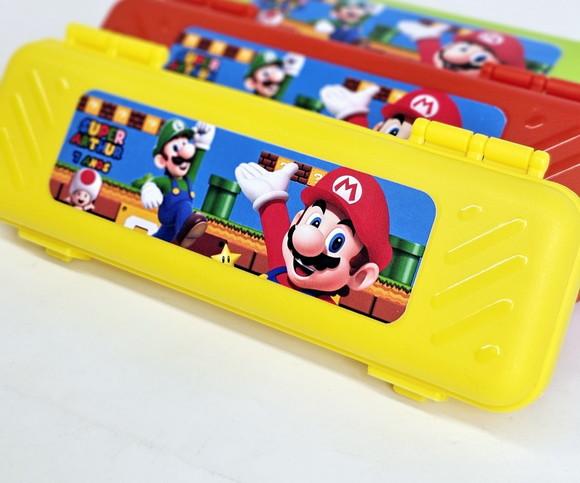 Estojo Plástico Personalizado - Super Mario