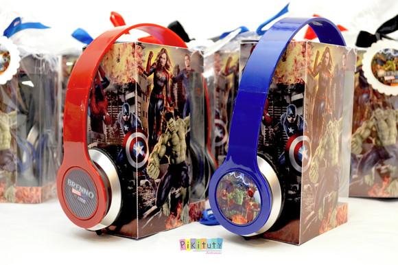 Fone de Ouvido Dobrável Marvel x DC