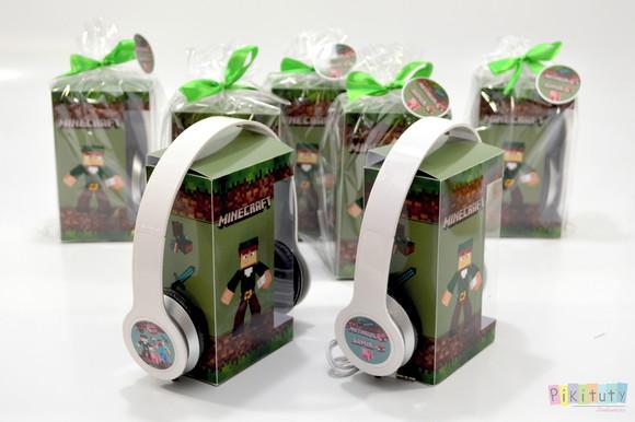 Fone de Ouvido Dobrável Minecraft