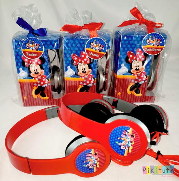 Fone de Ouvido Dobrável Minnie, Mickey e sua turma