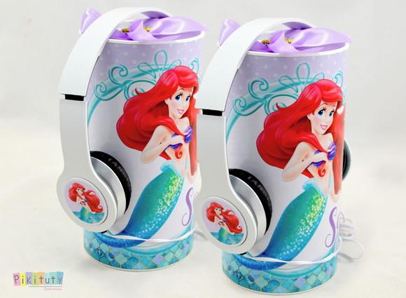 Fone de Ouvido na Lata - Ariel a Pequena Sereia