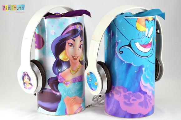 Fone de Ouvido Na Lata - Jasmine e Aladdin