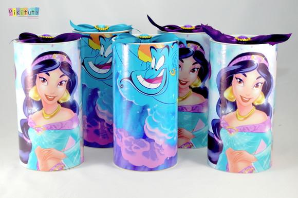 Fone de Ouvido Na Lata - Jasmine e Aladdin