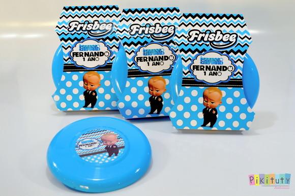 Frisbee c/ Embalagem - o Poderoso Chefinho