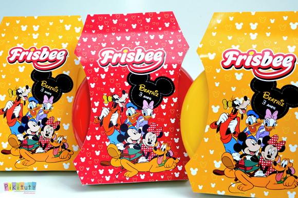 Frisbee c/ Embalagem - Mickey e Sua Turma