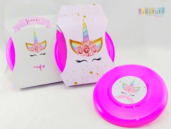 Frisbee c/ Embalagem - Unicórnio