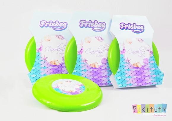Frisbee c/ Embalagem - Sereia