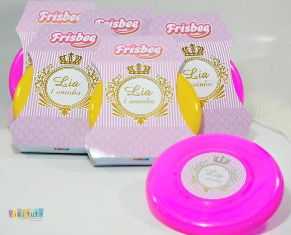 Frisbee c/ Embalagem - Realeza