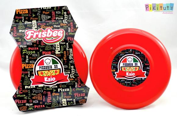 Frisbee c/ Embalagem - Pizza e Pizzaria