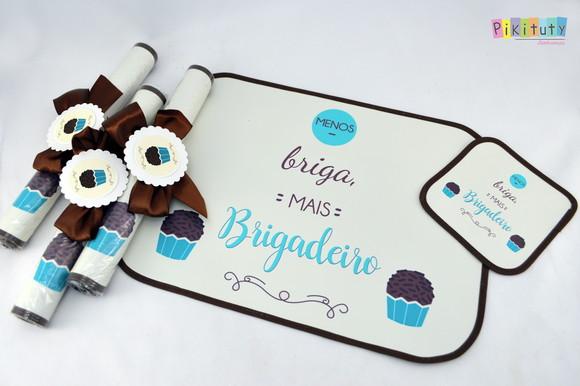 Jogo Americano Amo Brigadeiro