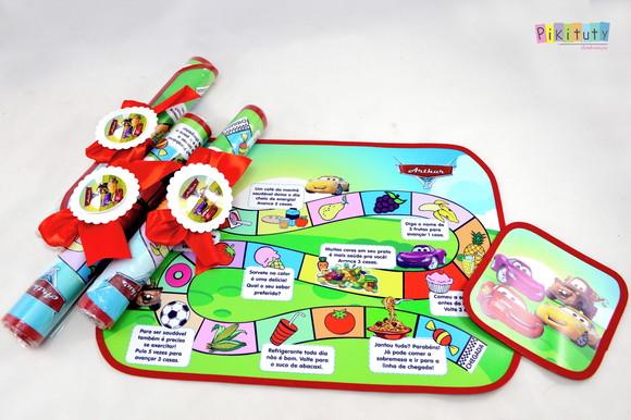 Jogo Americano Carros Disney