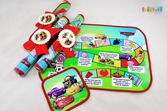 Jogo Americano Carros Disney