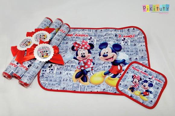 Jogo Americano Mickey e Minnie