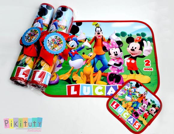 Jogo Americano Mickey e sua turma