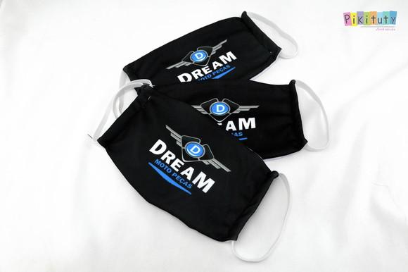 Kit 3 máscaras cirúrgicas em tecido Adul/Infantil Sua Logo