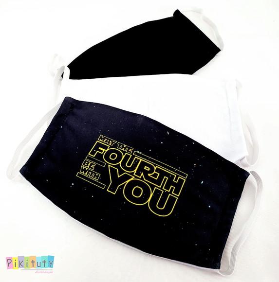 Kit 3 máscaras em tecido - Star Wars