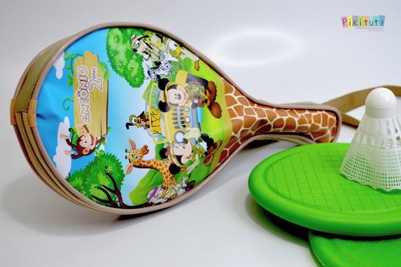 Kit Bolsa + Raquete - Mickey Safari