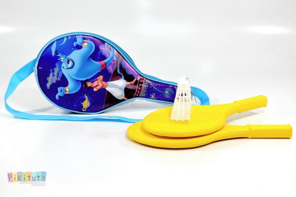 Kit Bolsa + Raquete Aladdin e Jasmine