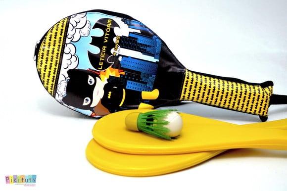 Kit Bolsa + Raquete Batgirl