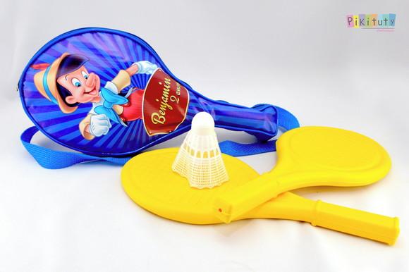 Kit Bolsa + Raquete Pinóquio