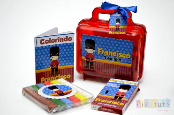 Kit Colorir + Massinha - Soldadinho