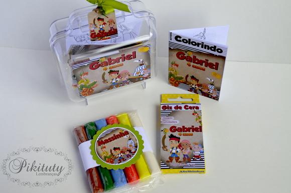 Kit Colorir + Massinha Maletinha Jake