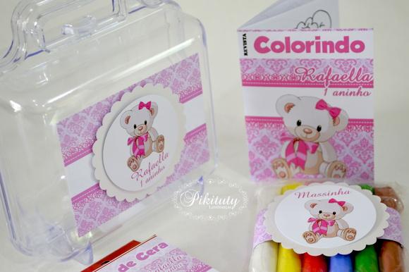 Kit Colorir + Massinha na maletinha