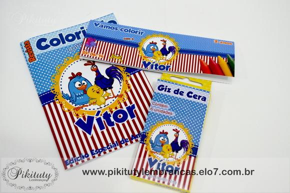 Kit colorir médio