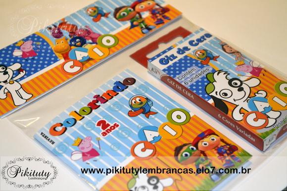 Kit Colorir mini revistinha