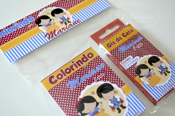 Kit Colorir mini revistinha