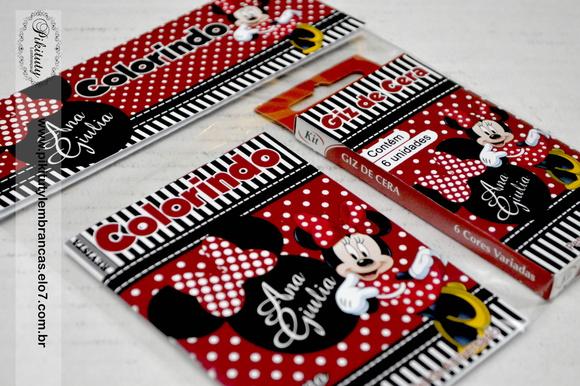 Kit Colorir mini revistinha