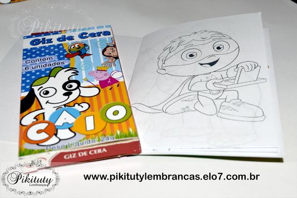 Kit Colorir mini revistinha