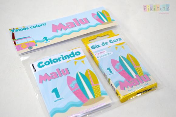 Kit Colorir mini revistinha - Praia