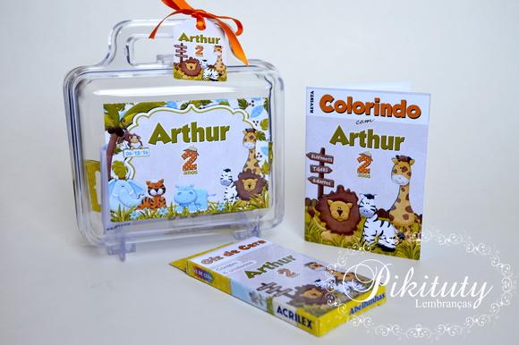 Kit Colorir na Maletinha